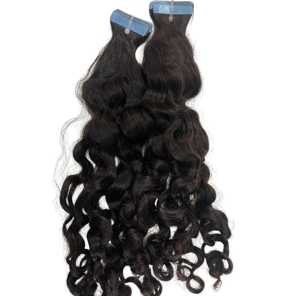 Raw "Burmese Curly Tape ins"